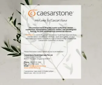 Caesarstone.my(Caesarstone) Screenshot