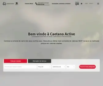 Caetanoactive.pt(Concessionário Oficial seat em Portugal) Screenshot