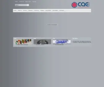 Caetechnology.net(CAE) Screenshot