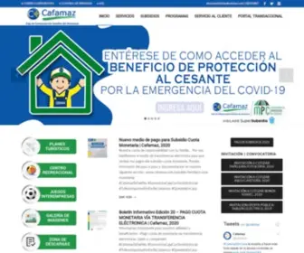 Cafamaz.com(Caja de Compensación Familiar del Amazonas) Screenshot