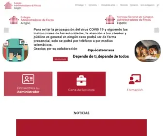 Cafaragon.com(CAF Aragón) Screenshot