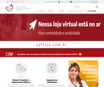 Cafcampinas.com.br(Locação de cama hospitalar) Screenshot