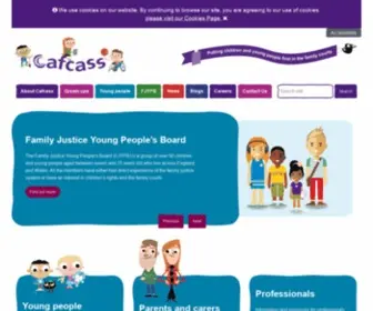 Cafcass.gov.uk(Children and Family Court Advisory and Support Service) Screenshot