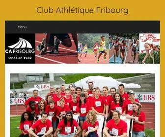 Caf.ch(Club Athlétique Fribourg) Screenshot