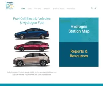 Cafcp.org(Hydrogen Fuel Cell Partnership) Screenshot