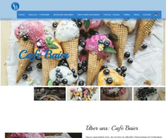 Cafe-Baier.com(Cafe Baier) Screenshot