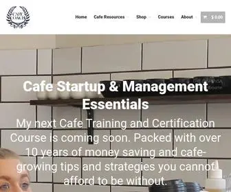 Cafe-Coach.com.au(Education & Training for Profitable Cafe Businesses) Screenshot