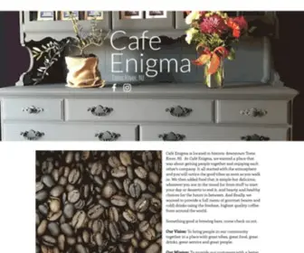 Cafe-Enigma.net(Coffee House and Lounge) Screenshot