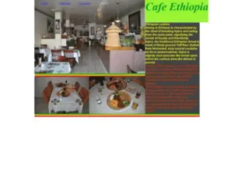 Cafe-Ethiopia.com(Food) Screenshot