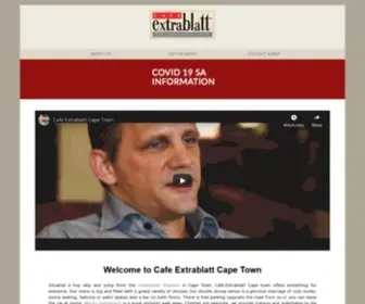 Cafe-Extrablatt.co.za(Restaurant-cafe-capetown) Screenshot