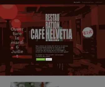 Cafe-Helvetia.ch(Café Helvetia) Screenshot