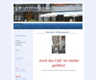 Cafe-Hoelter.de(Café Hölter) Screenshot