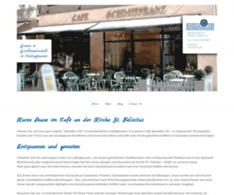 Cafe-SChmitfranz.de(Café) Screenshot