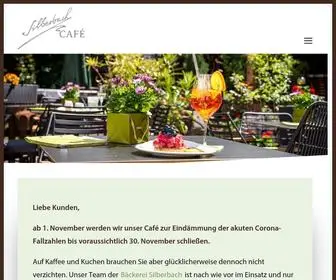 Cafe-Silberbach.de(Café Silberbach) Screenshot