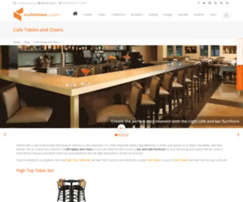 Cafe-Tables-AND-Chairs.com(Anyone with a cafe or bar knows that furniture selection) Screenshot