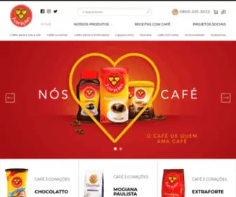 Cafe3Coracoes.com.br(Café) Screenshot