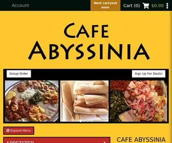 Cafeabyssinianola.com(NEW ORLEANS) Screenshot