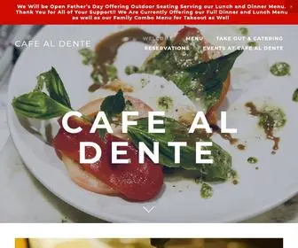 Cafealdenteoysterbay.com(Cafe Al Dente) Screenshot
