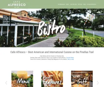 Cafealfresco.com(Restaurant in Dunedin) Screenshot