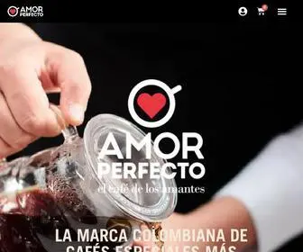 Cafeamorperfecto.com(Café) Screenshot