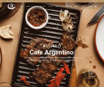 Cafeargentinony.com(Cafe Argentino) Screenshot