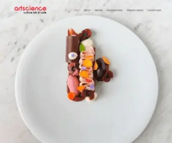 Cafeartscience.com Screenshot