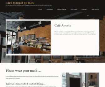 Cafeastoria-Stpaul.com(Cafê Astoria St) Screenshot