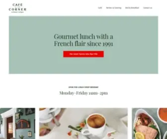 Cafeatthecorner.com(Cafeatthecorner) Screenshot