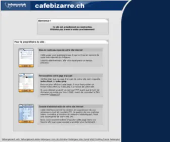 Cafebizarre.ch(Bienvenue) Screenshot