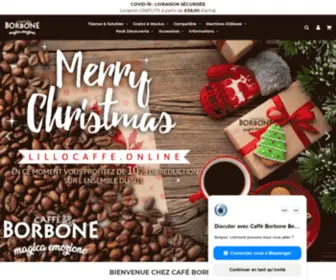 Cafeborbone.be(Lillo Café) Screenshot