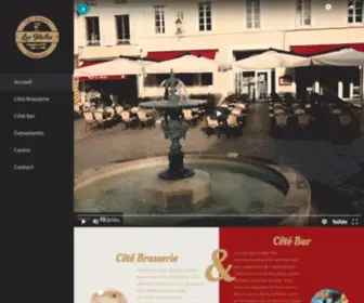 Cafebrasseriedeshalles.fr(Café Bar Restaurant Brunch) Screenshot