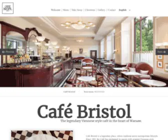 Cafebristol.pl(Café Bristol) Screenshot