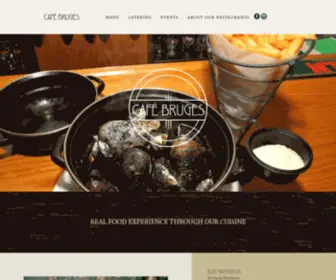 Cafebruges.com(Cafe Bruges) Screenshot