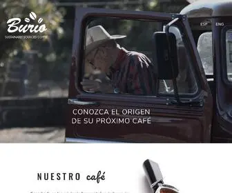 Cafeburio.com(Café Burío) Screenshot