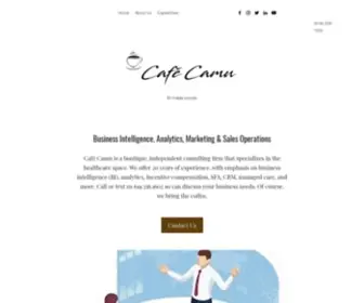 Cafecamu.com(Business Intelligence) Screenshot