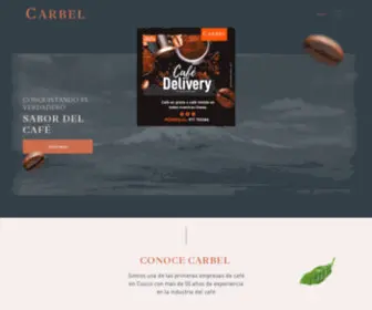 Cafecarbel.com(Carbel) Screenshot