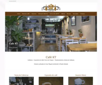 Cafecatedral.com.mx(Expendio de cafés finos de chiapas) Screenshot