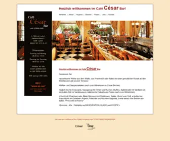 Cafecesar.ch(Café César Bar) Screenshot