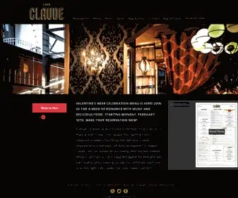 Cafeclaude.com(Cafe Claude) Screenshot