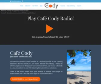 Cafecody.com(Cafe Cody) Screenshot