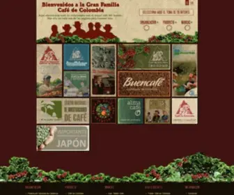 Cafedecolombia.com(Familia Caf) Screenshot