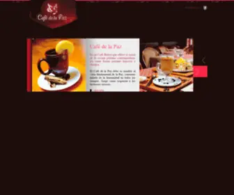 Cafedelapazperu.com(CAFÉ DE LA PAZ) Screenshot