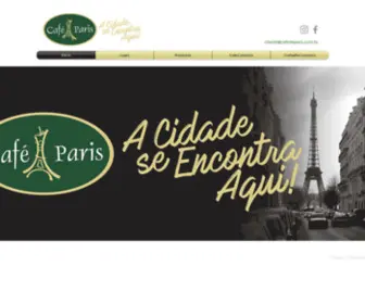 Cafedeparis.com.br(Cafe Paris) Screenshot