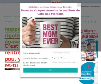 Cafedesmamans.com(Grossesse, bébés, famille) Screenshot