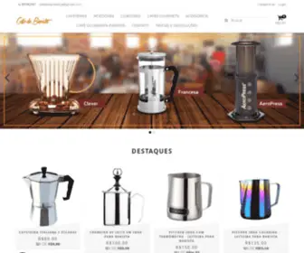 Cafedobarista.com.br(Café do Barista) Screenshot