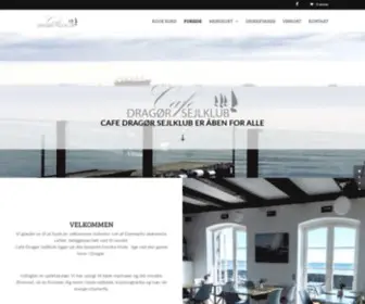 CafedragoersejLklub.dk(Forside) Screenshot