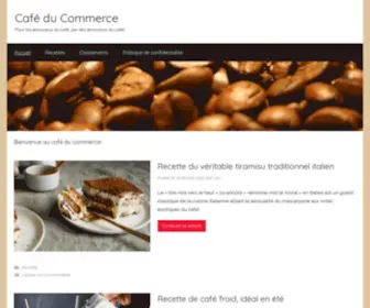 Cafeducommerce.eu(Café du Commerce) Screenshot