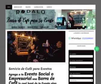 Cafeeneventos.com(Servicio de Café para Eventos) Screenshot