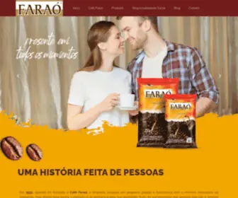 Cafefarao.com.br(Café Faraó) Screenshot