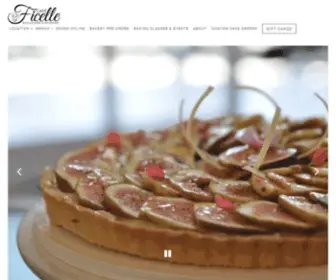 Cafeficelle.com(Premier Bakery and Café located in Ventura and Camarillo. Café Ficelle) Screenshot